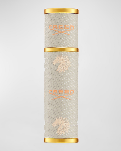 Creed Leather Refillable Travel Atomizer Beige, 0.16 Oz. In No Colour