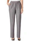 ALFRED DUNNER WOMENS SOLID POCKETED DRESS PANTS