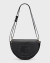CHRISTIAN LOUBOUTIN BY MY SIDE CROSSBODY IN LEATHER WITH CL LOGO