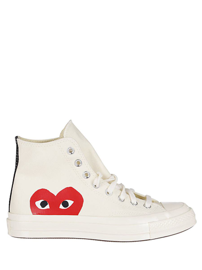 Comme Des Garçons Play X Converse Comme Des Garcons Play Converse Sneakers White