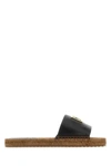 Dolce & Gabbana Espadrilles Mit Logo In Black