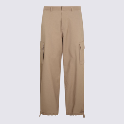 OFF-WHITE OFF-WHITE TROUSERS BROWN