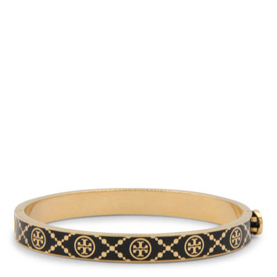 Tory Burch Logo Detailed Bracelet In Tory Gold