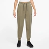 Nike Womens  Nsw Tech Fleece Mr Joggers In Neutral Olive/black
