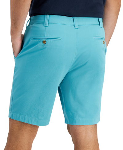 Club Room Men's Regular-fit 9" 4-way Stretch Shorts, Created For Macy's In Aqua Tourmaline