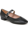 Lifestride Cameo Flat In Black Faux Leather