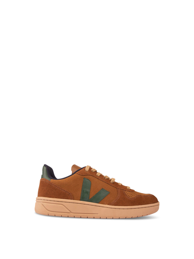 Veja V-10 Suede Trainers In Brown