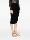 Isabel Marant Falda Semilarga - Negro In Black  