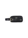 Miu Miu Black Matelass Clutch In Black  