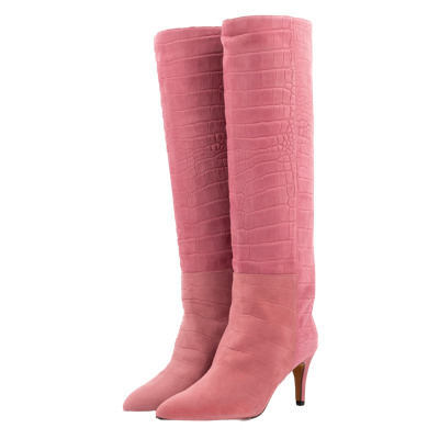 Toral Roma Pink Tall Boots