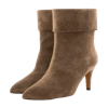 TORAL COGÑAC SUEDE ANKLE BOOTS