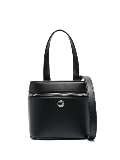 Coperni Vanity Leather Bag In Black