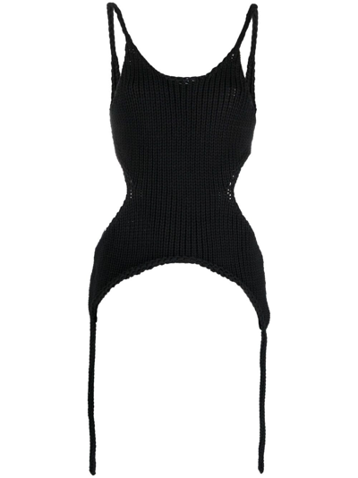 Aisling Camps Kora Corset Tank Top In Black