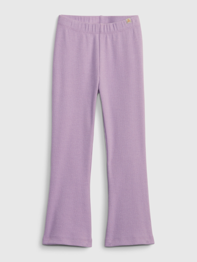 Gap Baby Cotton Mix And Match Flare Leggings In Purple Tune
