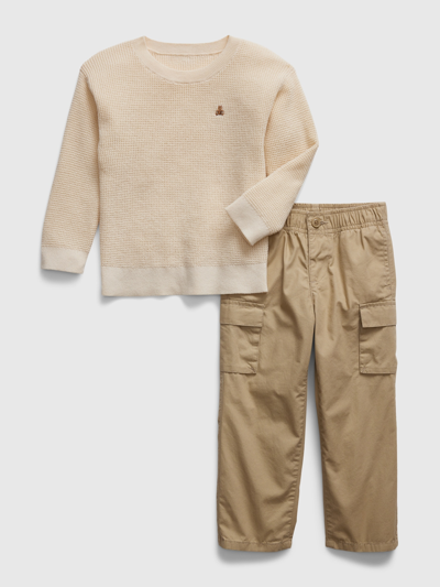 Gap Babies' Toddler Two-piece Outfit Set In Chino