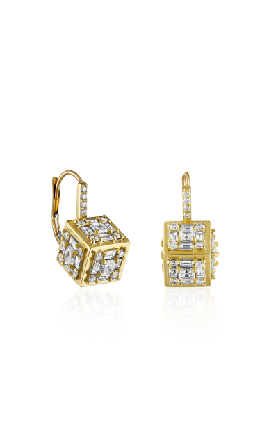 Mindi Mond Clarity 18k Yellow Gold Diamond Earrings
