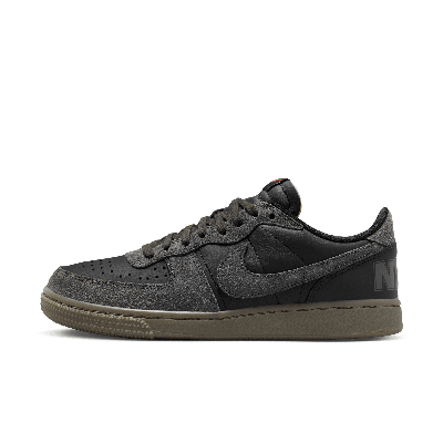 Nike Terminator Low "medium Ash" Sneakers In Black