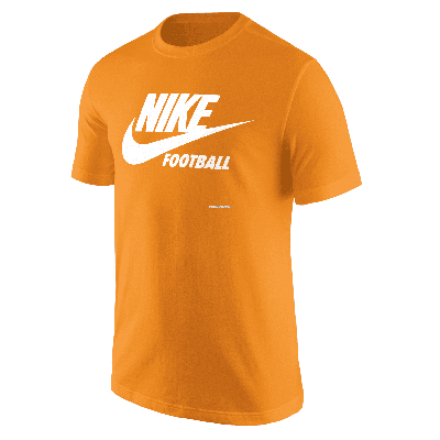 Nike Men's Football T-shirt In Orange
