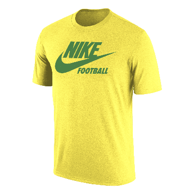 Nike Men's Football Dri-fit T-shirt In Yellow