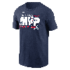 Nike Ronald Acuã±a Jr. Atlanta Braves 2023 National League Mvp  Men's Mlb T-shirt In Blue