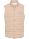 BRUNELLO CUCINELLI NYLON PADDED VEST