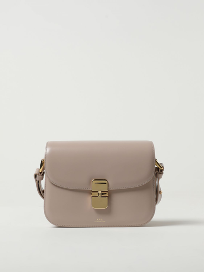 Apc Schultertasche A.p.c. Damen Farbe Puder In Blush Pink