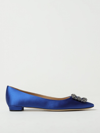Manolo Blahnik Schuhe  Damen Farbe Royal Blue