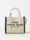 Marc Jacobs The Jacquard Mini Tote Bag In Sand