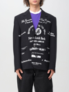 MSGM BLAZER MSGM MEN COLOR BLACK,E68748002