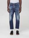 Dsquared2 Mid-rise Straight-leg Jeans In Denim