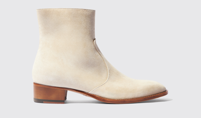 Scarosso Warren Sand Suede - Man Boots Sand In Sand - Suede