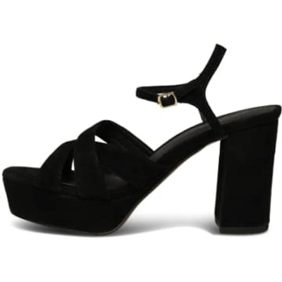 Shoe The Bear Nova Heels-black Suede