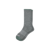 Bombas Marl Calf Socks In Moss Green