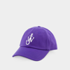 Jw Anderson Baseball Cap In Blue