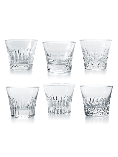 Baccarat Everyday  Everyday Classic Ii Tumblers Set In Transparent