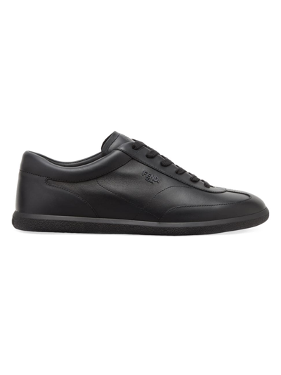 Fendi Low Top Sneakers In Noir