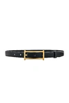 Helsa Logo Mini Belt In Black