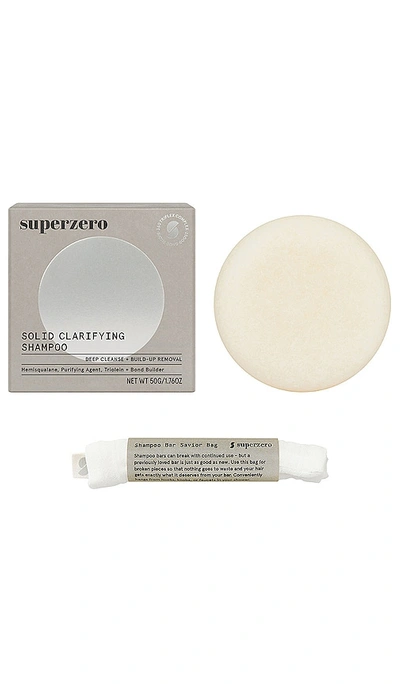 Superzero Clarifying Shampoo Bar In N,a