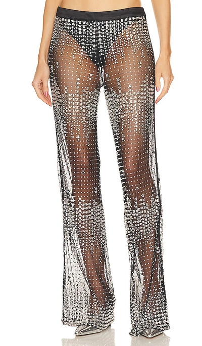 Retroféte Vondra Pant In Black & Silver