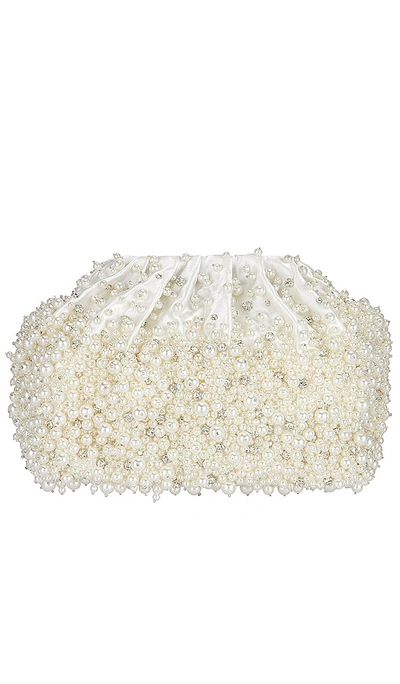 Retroféte Magalie Pearl Bag In Off White