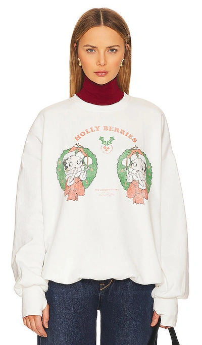The Laundry Room Holly Berries Jump Jumper In White