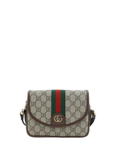 Gucci Mini Ophidia Gg Shoulder Bag In Multicolor