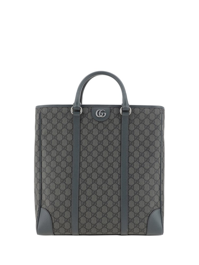 Gucci Ophidia Logo Plaque Tote Bag In Multi