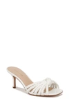 Veronica Beard Misa Slide Sandal In Coconut