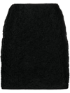 CECILIE BAHNSEN BLACK VAILIS MINI SKIRT