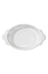 Juliska Berry & Thread 13-inch Oval Ceramic Baking Dish In Whitewash