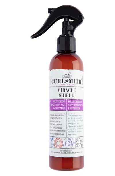 Curlsmith Miracle Shield Protection Spray, 8 oz In White