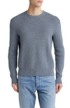 Rag & Bone Finch Mens Wool Blend Pullover Crewneck Sweater In Blue