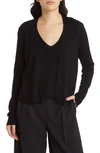 Kobi Halperin Florence Womens Wool Layered Cardigan Sweater In Black
