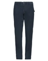 Incotex Cotton-blend Straight Pants In Blau